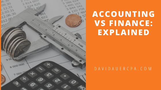 Accounting Vs Finance Explained