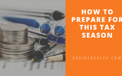 How to Prepare For This Tax Season