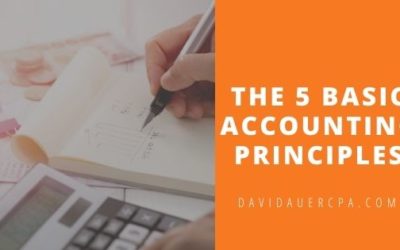 The 5 Basic Accounting Principles